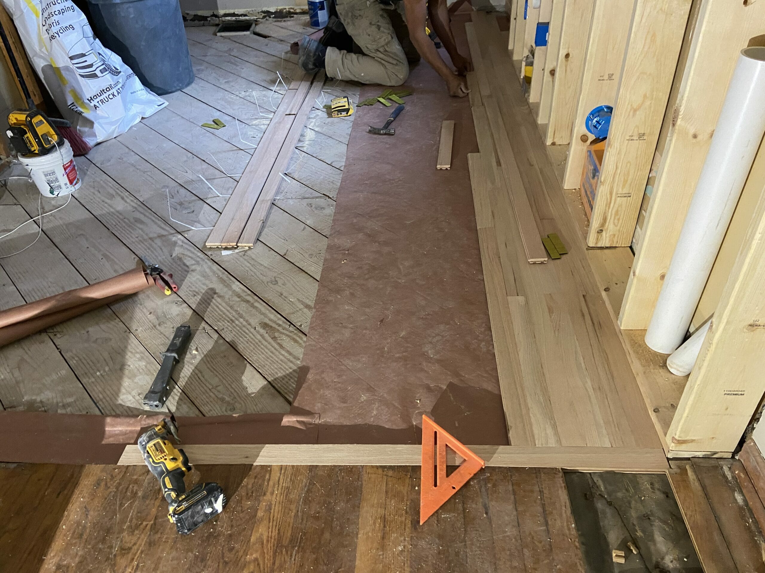 New Hardwood Flooring, Rosin Paper For Hardwood Flooring
